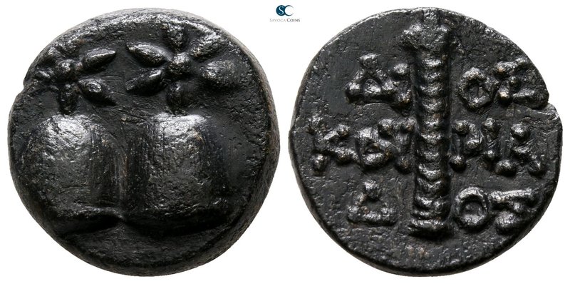 Colchis. Dioskourias 150-50 BC. 
Bronze Æ

16 mm., 4.45 g.



very fine