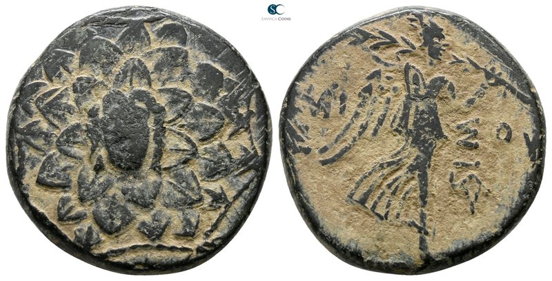 Pontos. Amisos 85-65 BC. 
Bronze Æ

20 mm., 6.98 g.



very fine
