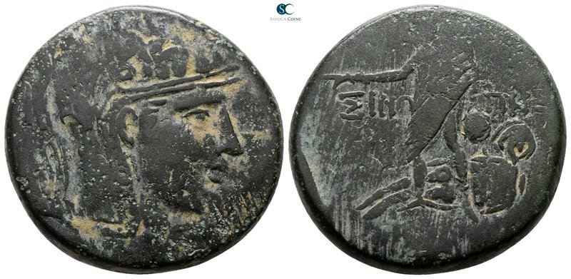 Paphlagonia. Sinope circa 85-65 BC. 
Bronze Æ

28 mm., 18.85 g.



nearly...