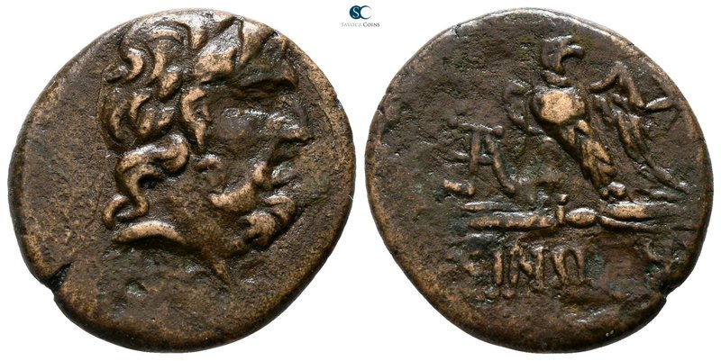 Paphlagonia. Sinope circa 85-65 BC. 
Bronze Æ

20 mm., 4.87 g.



nearly ...