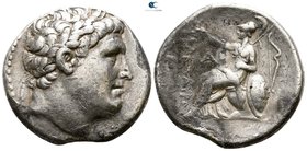 Kings of Pergamon. Pergamon. Eumenes I 263-241 BC. In the name of Philetairos. Tetradrachm AR
