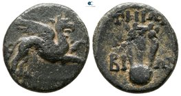 Ionia. Teos circa 200-0 BC. Bronze Æ
