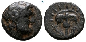 Islands off Caria. Rhodos 188-84 BC. Bronze Æ