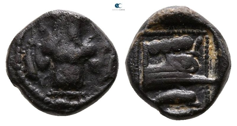 Phoenicia. Arados. Uncertain king circa 400-380 BC. 
Obol AR

8 mm., 0.82 g....