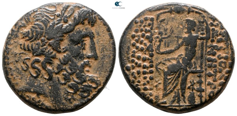 Seleucis and Pieria. Antioch circa 100-0 BC. 
Bronze Æ

23 mm., 11.69 g.

...