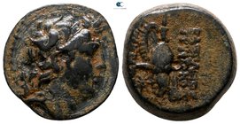 Seleukid Kingdom. Antioch (?). Tryphon 142-138 BC. Bronze Æ