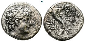 Seleukid Kingdom. Antioch on the Orontes. Alexander II Zabinas 128-123 BC. Drachm AR