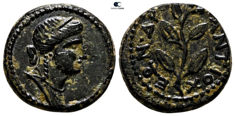Seleucis and Pieria. Antioch. Pseudo-autonomous issue AD 55-56. 
Bronze Æ

17...