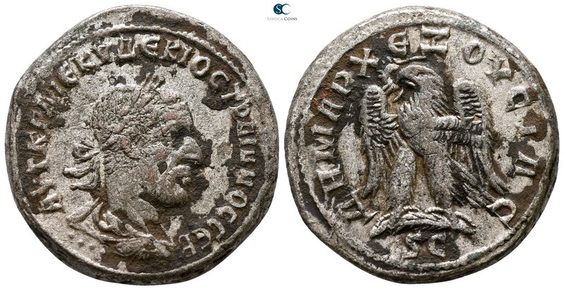 Seleucis and Pieria. Antioch. Trajan Decius AD 249-251. 
Billon-Tetradrachm

...