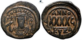 Phocas AD 602-610. Cyzicus. Follis Æ