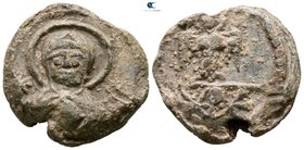 circa AD 700-1200. Lead Seal