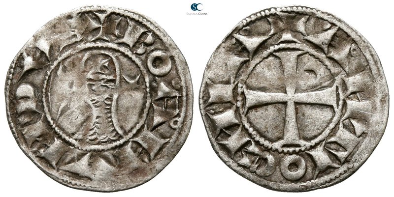 Bohémond III AD 1163-1201. Antioch
Denier BI

18 mm., 0.88 g.



nearly v...