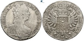 Austria. Burgau. Maria Theresia AD 1740-1780. 1765. Taler AR