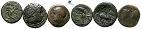 Lot of 3 Greek bronze coins / SOLD AS SEEN, NO RETURN!nearly very fine