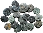 Lot of ca. 20 Roman Provincial bronze coins / SOLD AS SEEN, NO RETURN!nearly very fine
