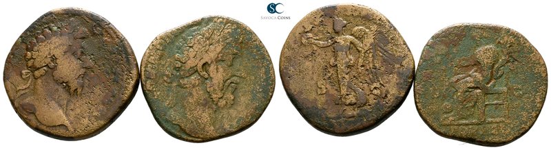 Lot of 2 Roman Imperial Sestertii / SOLD AS SEEN, NO RETURN!

nearly very fine