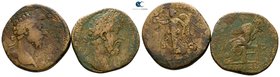 Lot of 2 Roman Imperial Sestertii / SOLD AS SEEN, NO RETURN!nearly very fine