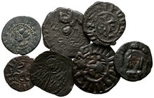 Lot of ca. 7 Medieval bronze coins / SOLD AS SEEN, NO RETURN!nearly very fine