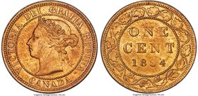 Victoria Cent 1884 Cent UNC Details (Questionable Color) PCGS, London mint, KM7.

HID09801242017