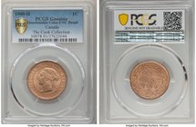 Victoria Cent 1900-H UNC Details (Questionable Color) PCGS, Heaton mint, KM7. Muted luster with otherwise admirable surface preservation.

HID09801242...