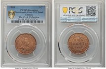 Edward VII Cent 1908 UNC Details (Questionable Color) PCGS, Ottawa mint, KM8. 

HID09801242017