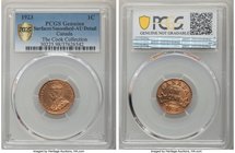 George V Cent 1923 AU Details (Surfaces Smoothed) PCGS, Ottawa mint, KM28.

HID09801242017