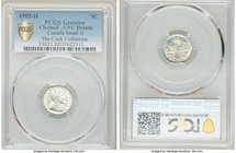 Edward VII "Small H" 5 Cents 1903-H UNC Details (Cleaned) PCGS, Heaton mint, KM13. Small H variety. An offering retaining significant luster over its ...