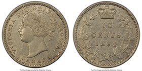 Victoria "Large 9" 10 Cents 1892/1 AU53 PCGS, London mint, KM3. Large 9 variety. 

HID09801242017