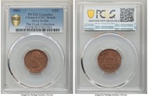 Nova Scotia. Victoria 1/2 Cent 1861 UNC Details (Cleaned) PCGS, London mint, KM7. 

HID09801242017