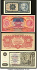 A Selection of Seven Specimen Notes from Bohemia and Moravia, Czechoslovakia, and Slovenia. About Uncirculated to Crisp Uncirculated. 

HID09801242017