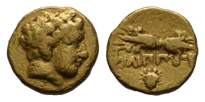 MACEDON, Kings of. Philip II. 359-336 BC. AV 1/12 Stater (0.70 gm). Pella mint. ...