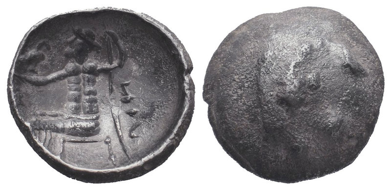 Alexander III the Great (336-323 BC). AR Drachm. Barbaric type.
Diameter: 17mm...