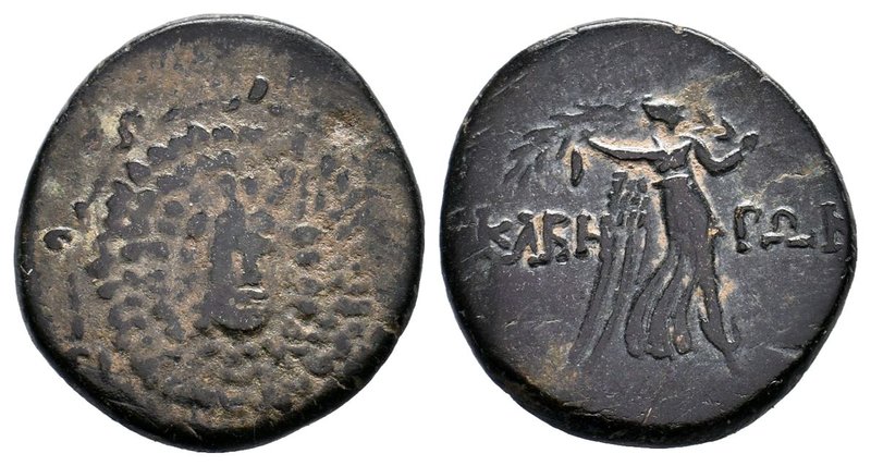 PONTOS, Kabeira. Circa 120-100 BC. Æ. Three-quarter facing head of gorgoneion, h...