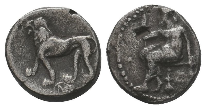 CILICIA, Tarsos. Mazaios. Satrap of Cilicia, 361/0-334 BC. AR Half Stater
Diame...