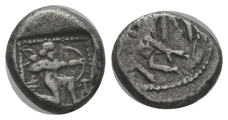 CILICIA, Tarsos. Circa 420-410 BC. AR Stater. Horseman, in Persian attire, holdi...