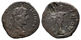 Bithynia Nicaea Maximinus Γ ΙΟΥ ΟΥΗ ΜΑΞΙΜΕΙΝΟϹ ΑΥΓ laureate, draped and cuirassed bust of Maximinus, r. R ΝΙΚΑΙΕΩΝ Demeter standing facing, looking l....