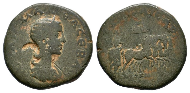 CAPPADOCIA. Caesarea. Julia Maesa (Augusta, 218-224/5). Ae ΙΟΥΛΙΑ ΜΑΜƐΑ СƐΒΑϹ. d...