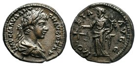 Caracalla. Silver Denarius, AD 198-217. Laodicea ad Mare, Beautiful and RARE Type!
Diameter: 18mm
Weight: 3.65gr
Condition: Very Fine
Provenance: ...