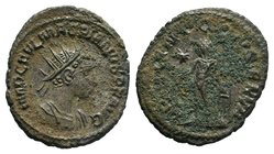 Macrianus. Usurper, AD 260-261. Antoninianus. Normal style. Samosata mint. IMP C FVL MACRIANVS P F AVG, radiate and cuirassed bust right / SOL INVICTO...