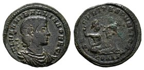 Hannibalianus, 335-337. Follis. Constantinople, 336-337. FL HANNIBALLIANO REGI Bare-headed, draped and cuirassed bust of Hannibalianus to right. Rev. ...