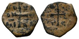 Crusaders. Antioch. Anonymous. Follis , circa 1120-1140. IC - XC / NI - KA within the angles of cross pommée . Rev. IC - XC / NI - KA within the angle...