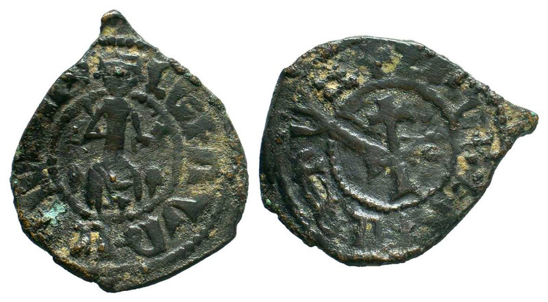 Cilician Armenia, Levon. Unpublished Type, RARE!
Diameter: 24mm
Weight: 2.74gr...