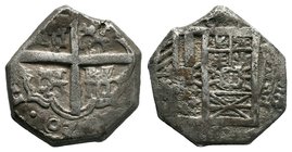 Medieval AR Uncertain Coin,
Diameter: 22mm
Weight: 6.76gr
Condition: Very Fine
Provenance: Property of a Dutch Collector