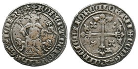 Italy, Kingdom of Naples. Robert d'Anjou. 1309-1343. AR gigliato .
Diameter: 25mm
Weight: 3.72gr
Condition: Very Fine
Provenance: Property of a Du...