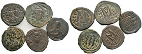 5x Selected Byzantine Ae Coins.
Provenance: Property of a Dutch Collector