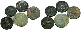5x Selected Roman Provincial Coins.
Provenance: Property of a Dutch Collector