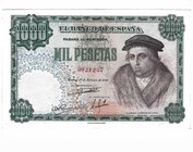 1000 pesetas. 2-1946. Sin serie. ED-D 54. EBC -.