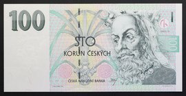 Czech Republic 100 Korun 1997
P# 18; № H 44 133002; UNC