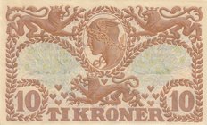 Denmark 10 Kroner 1943
P# 31p; UNC