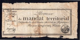 France 25 Francs 1796
P# A83b; № 49701